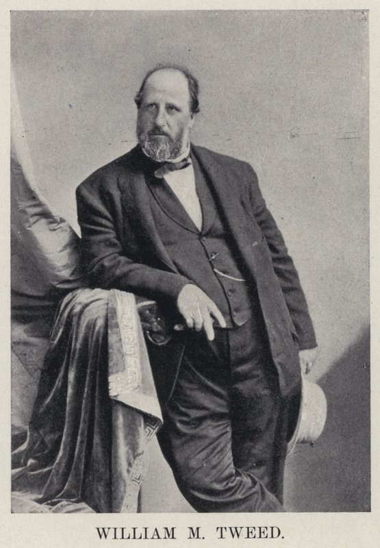 William M Tweed (f/w fotó) alkotó: American Photographer