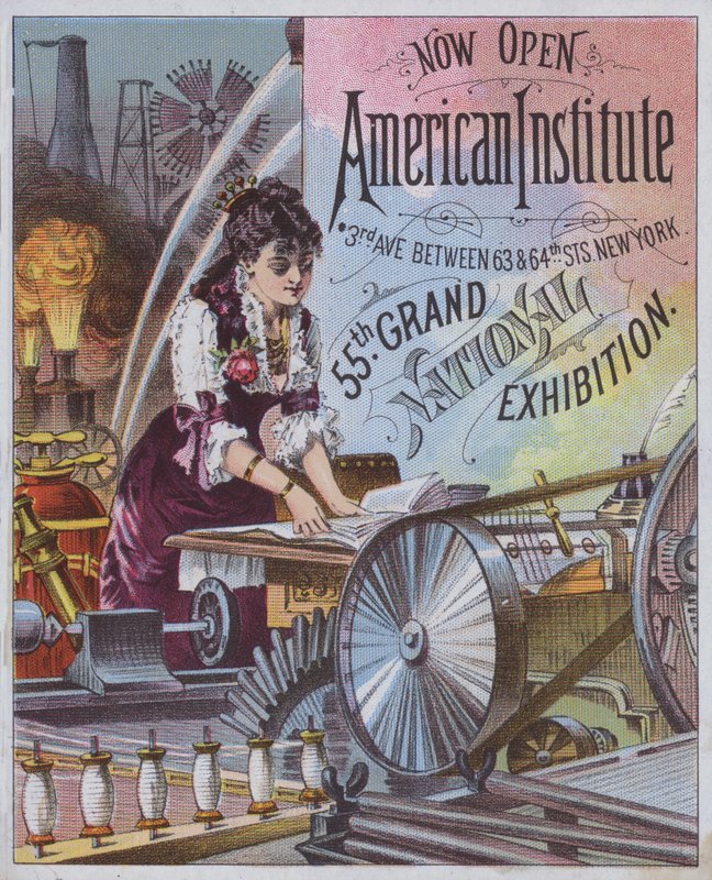 55. Grand National Exhibition, American Institute, New York, USA alkotó: American School