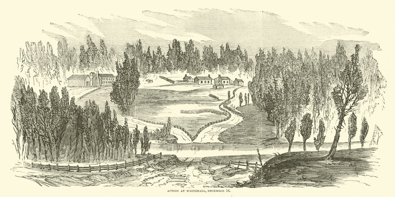 Akció a Whitehallban, 1862. december 16 alkotó: American School