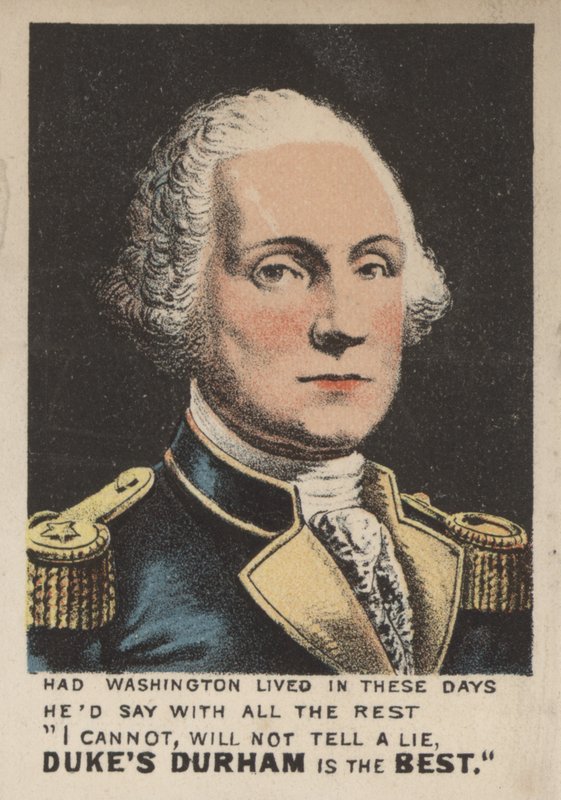 Duke of Durham dohány reklámja (színes litó) alkotó: American School