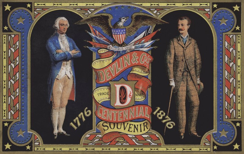 Amerikai Bicentenárium, 1776, 1876 alkotó: American School
