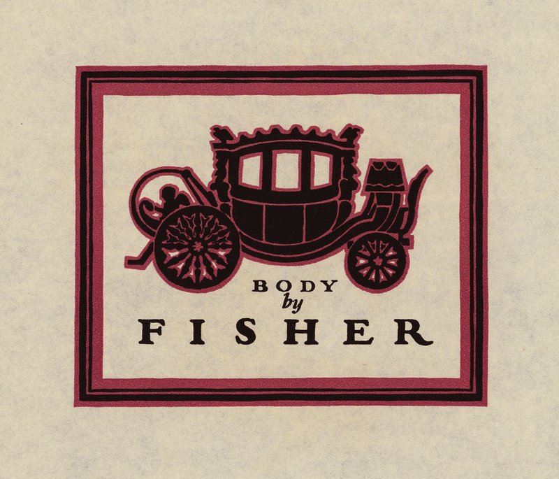 Amerikai védjegyek és eszközök: Fisher Body Corporation, Detroit (litho) alkotó: American School