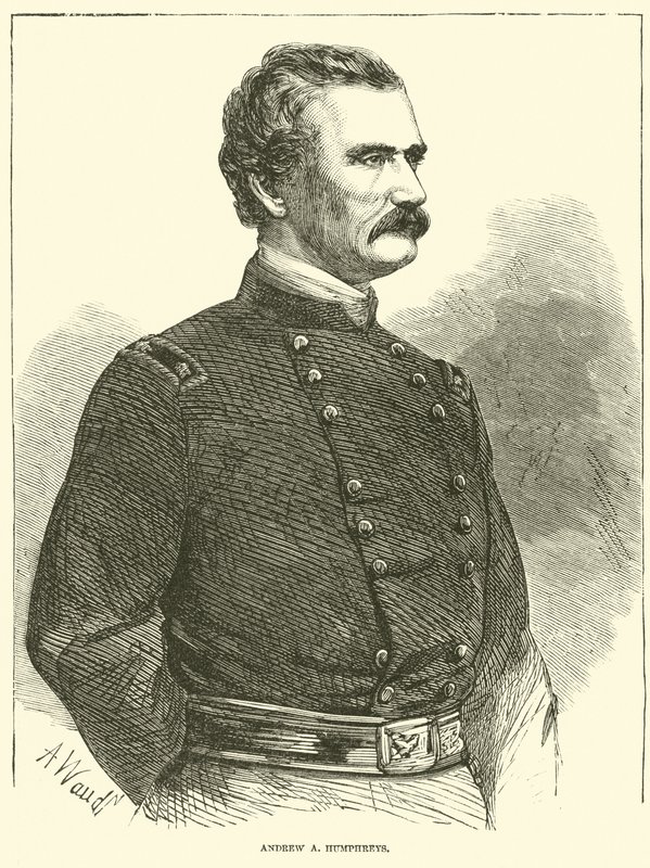 Andrew A Humphreys, 1863. augusztus alkotó: American School