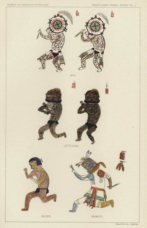 Aya, Letotobi, Racer, Hemico (színes litho) alkotó: American School