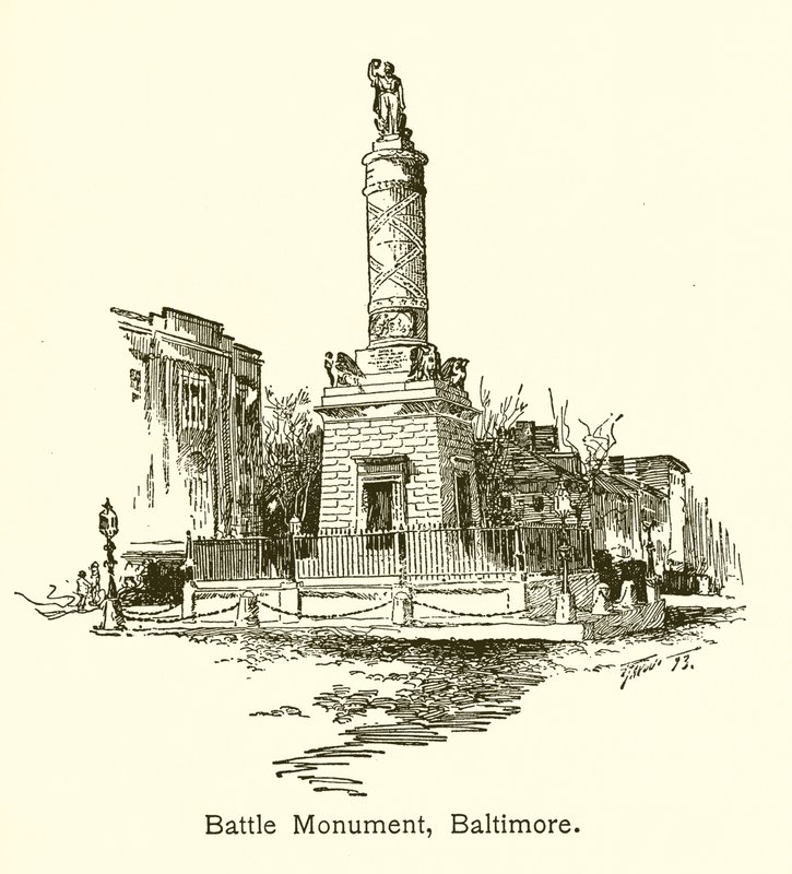 Battle Monument, Baltimore alkotó: American School