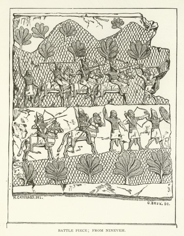 Battle Piece; Ninivéből alkotó: American School
