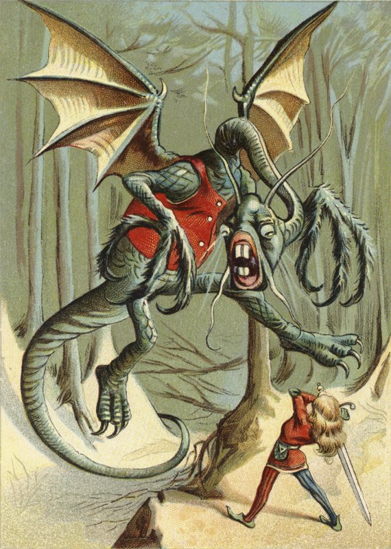 Óvakodj a Jabberwocktól, fiam. alkotó: American School