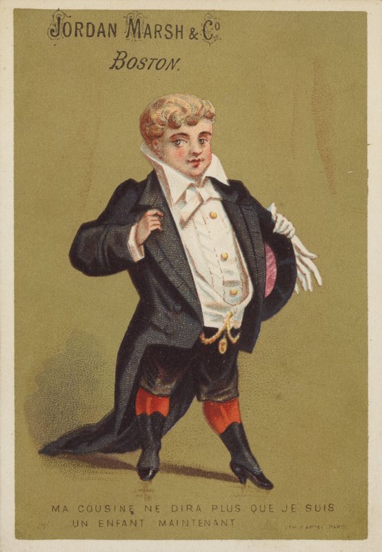 Felnőtt ruhát viselő fiú alkotó: American School