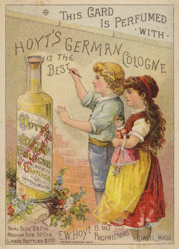 Gyerekek kölni palackkal alkotó: American School