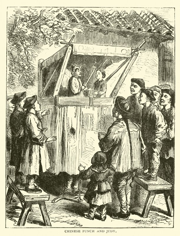 Kínai Punch és Judy alkotó: American School