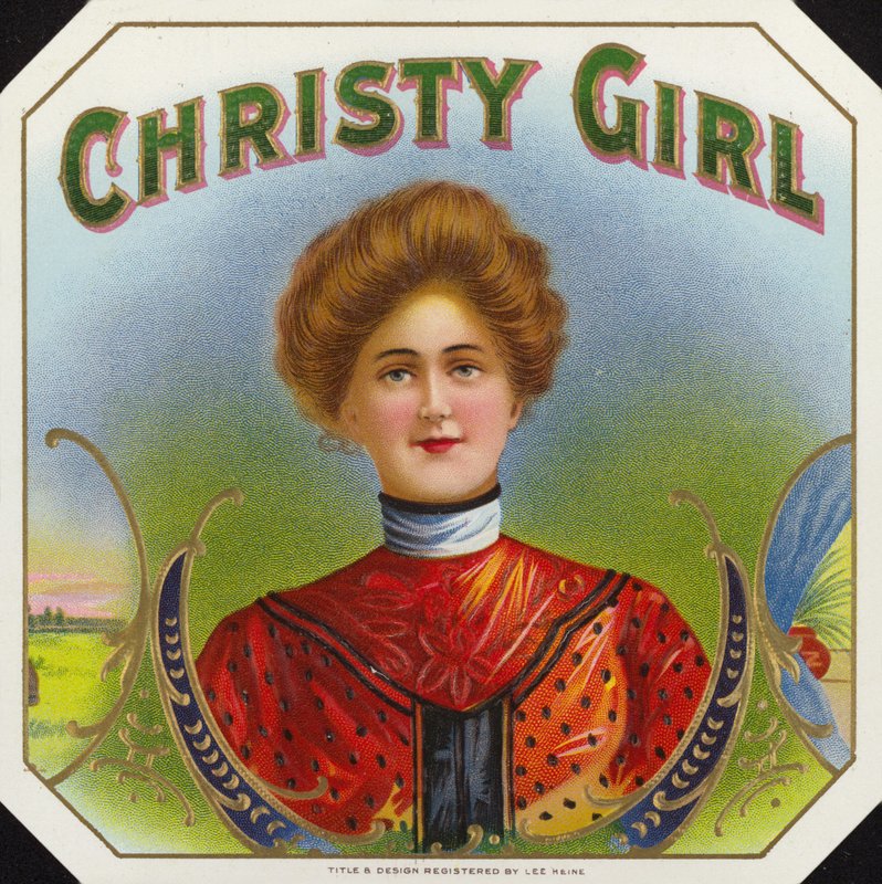 Christy Girl, Szivarcímke alkotó: American School