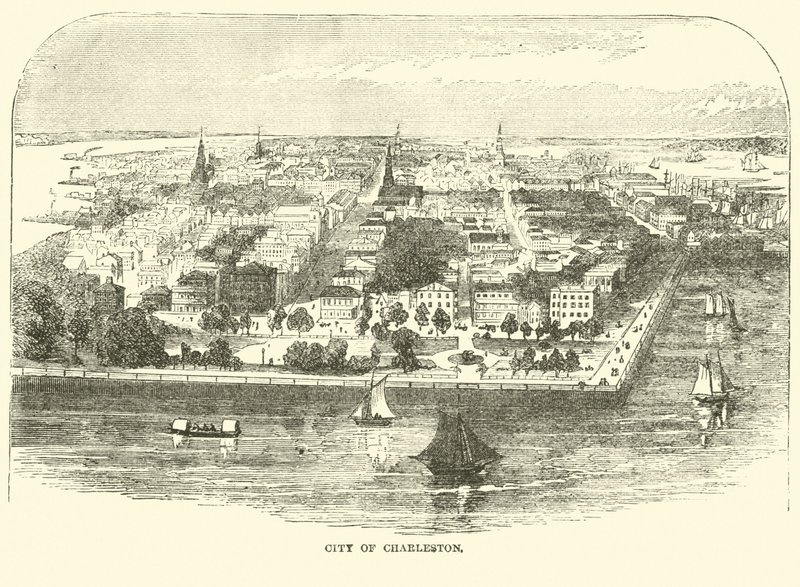 Charleston városa, 1862. május alkotó: American School