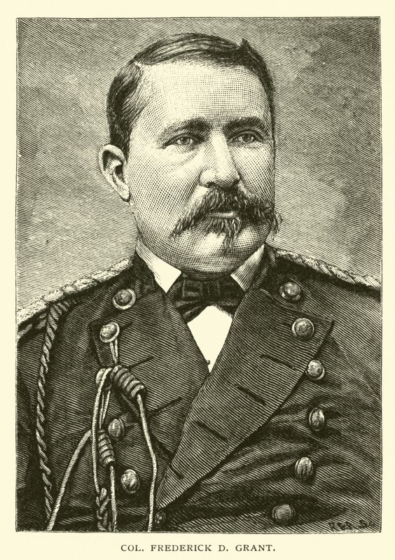 Frederick D Grant ezredes alkotó: American School