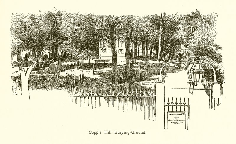 Copps Hill temető alkotó: American School