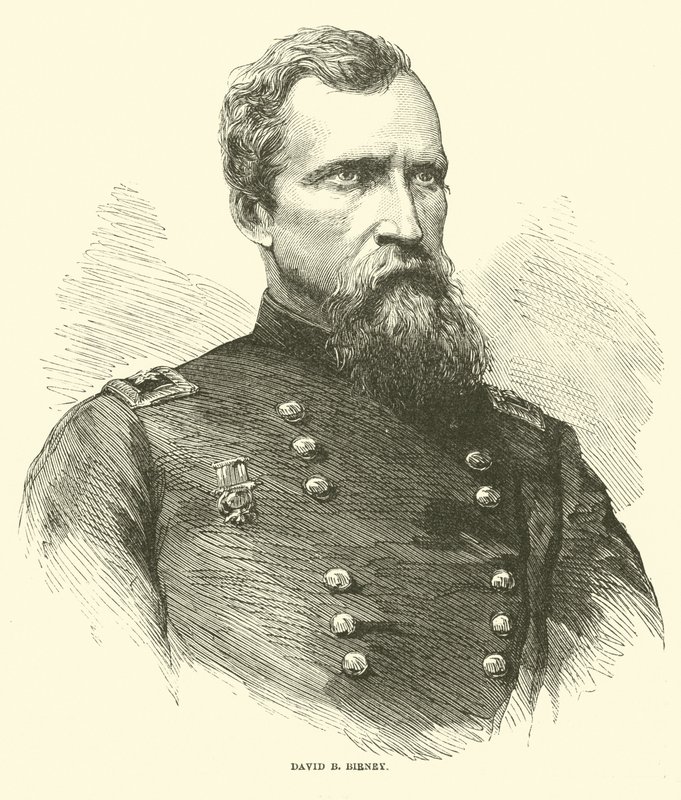 David B Birney, 1864. június alkotó: American School