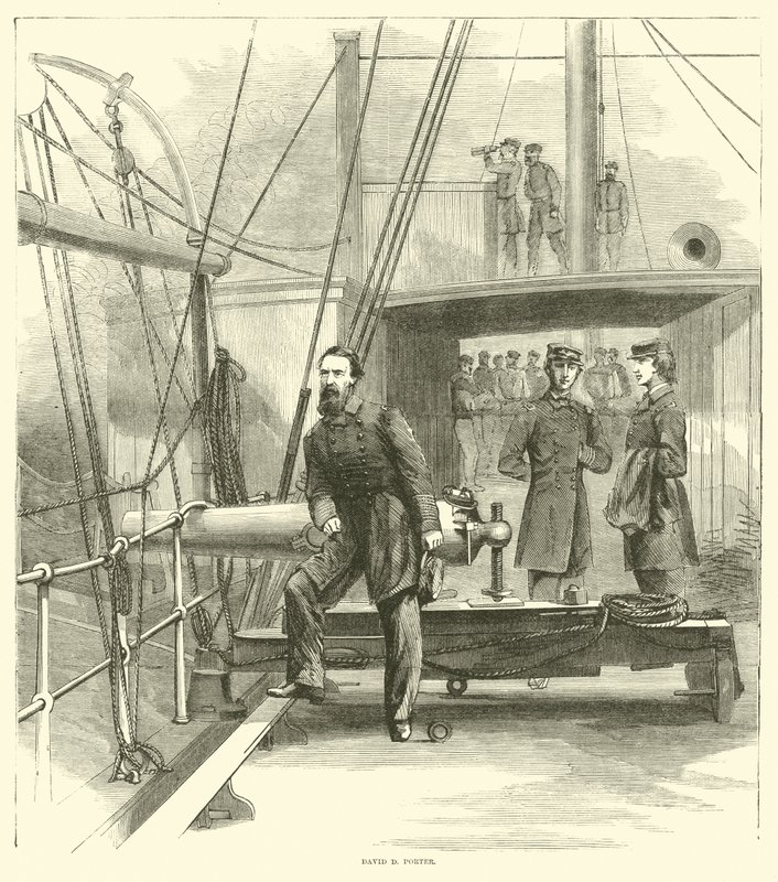 David D Porter, 1865. január alkotó: American School