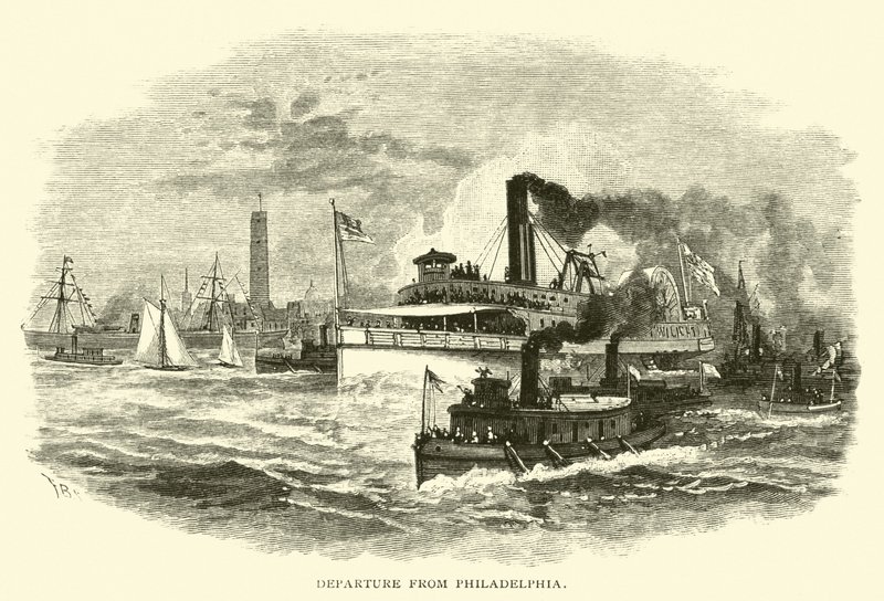 Indulás Philadelphiából alkotó: American School