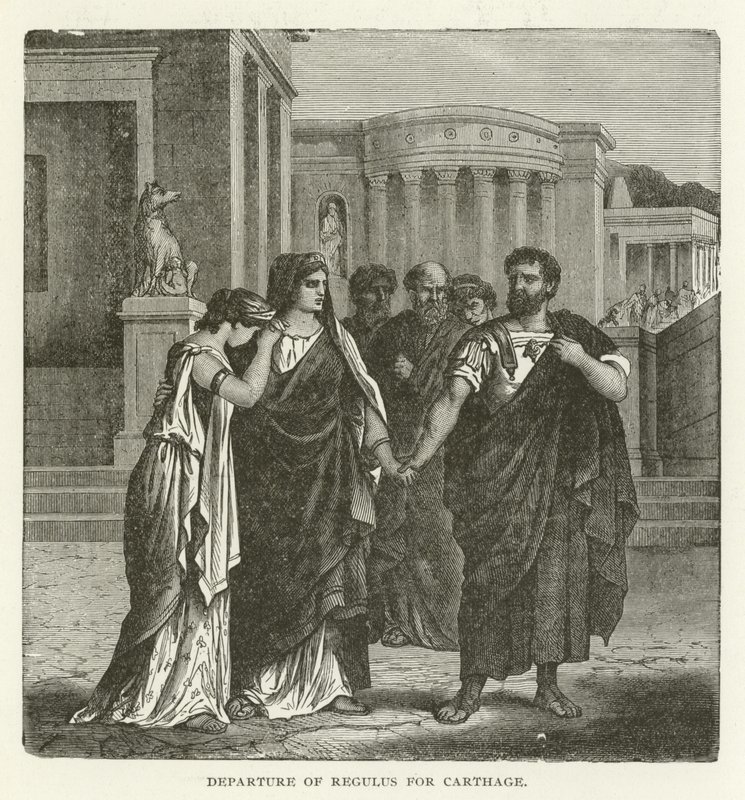 Regulus indulása Karthágóba alkotó: American School