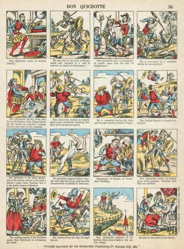 Don Quijote alkotó: American School