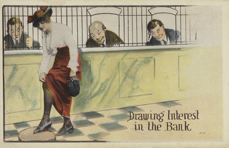 Kamat lehívása a bankban alkotó: American School