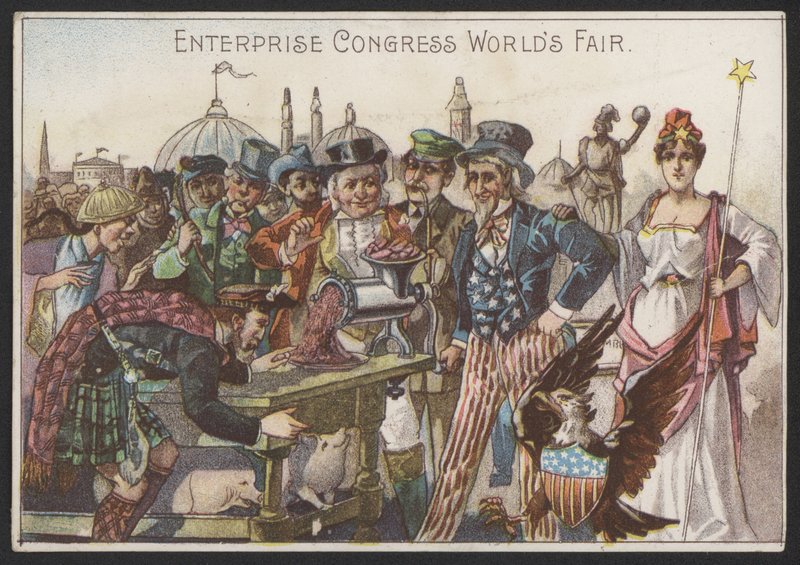 Enterprise Congress világkiállítás (chromolitho) alkotó: American School