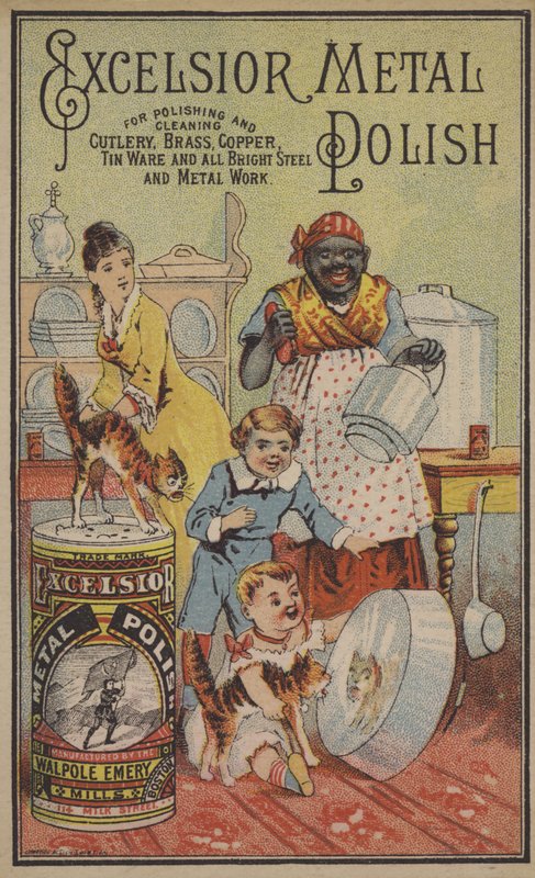 Excelsior fémfényező (chromolitho) alkotó: American School