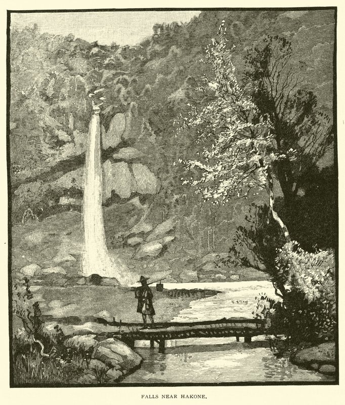 Vízesés Hakone közelében alkotó: American School