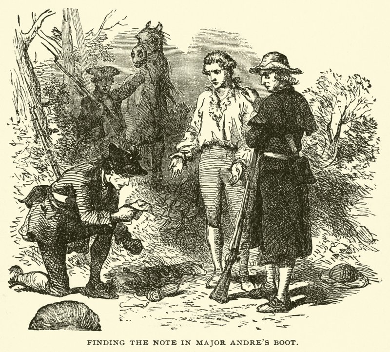A jegyzet megtalálása Andres őrnagy csizmában alkotó: American School