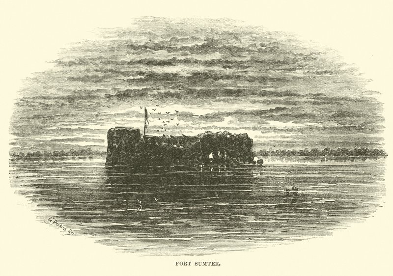 Fort Sumter, 1862. május alkotó: American School