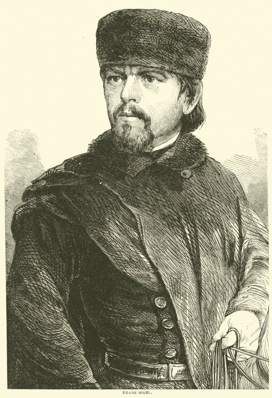 Franz Sigel, 1862. augusztus alkotó: American School