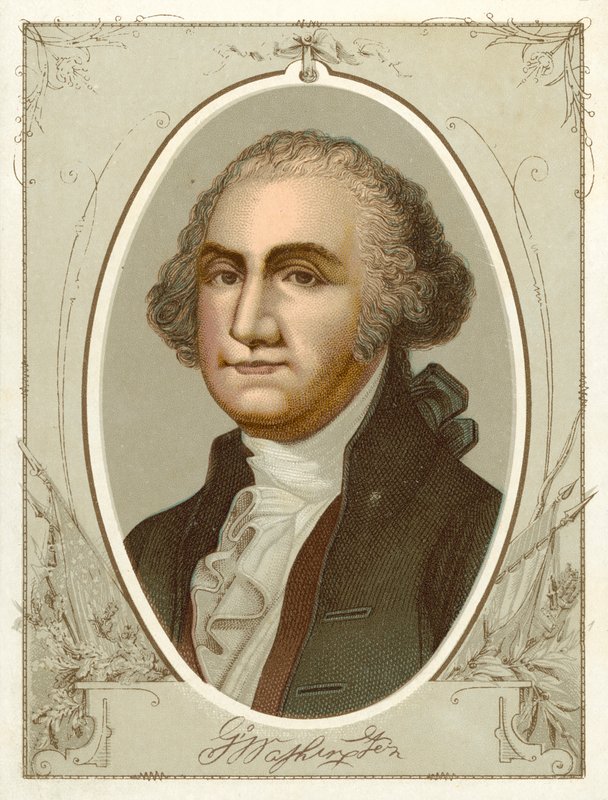 George Washington (chromolitho) alkotó: American School