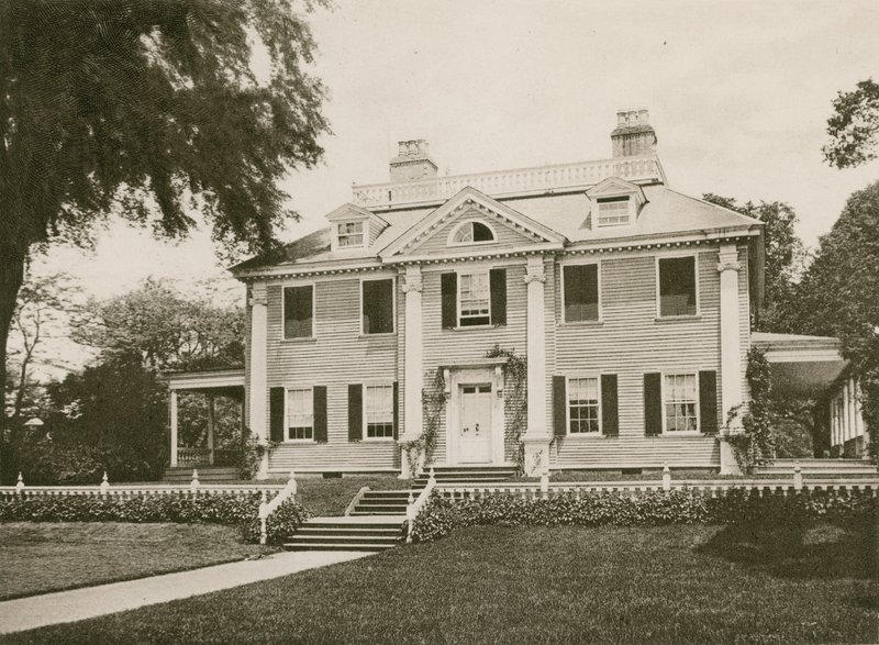 George Washington főhadiszállása, Cambridge (fénynyomat) alkotó: American School