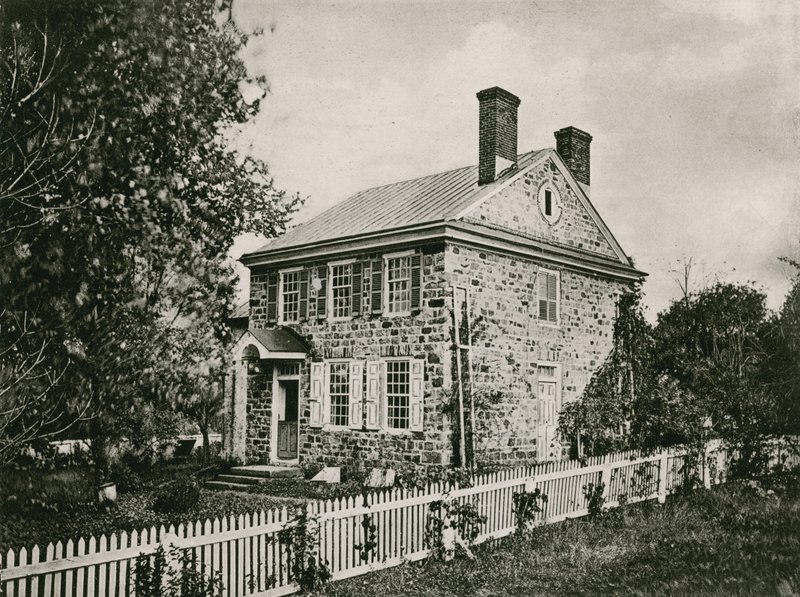 George Washington főhadiszállása, Valley Forge (fotónyomat) alkotó: American School