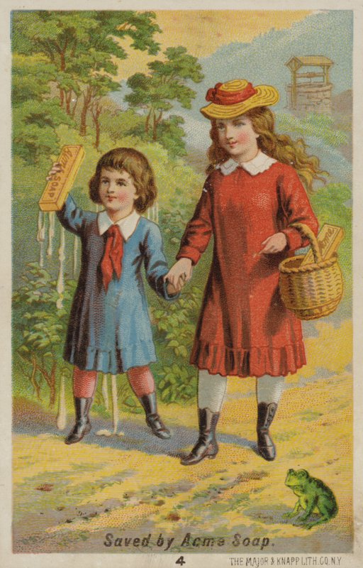 Lány kézenfogva átázott fiúval alkotó: American School