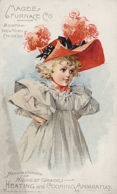 Lány Red Bonnetben alkotó: American School