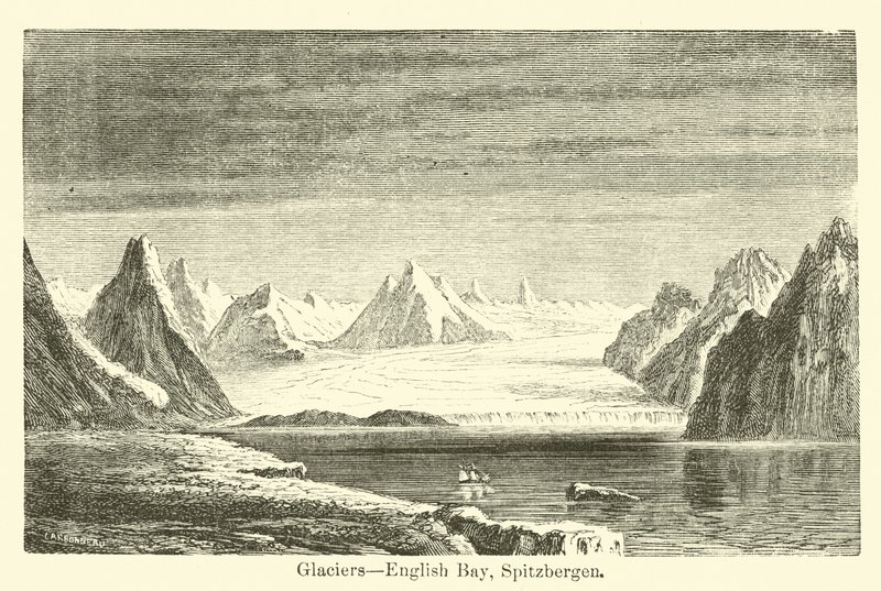 Gleccserek, Angol-öböl, Spitzbergák alkotó: American School