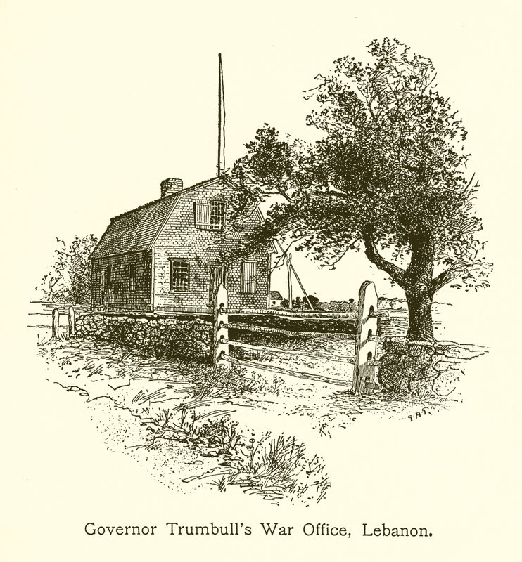Trumbulls kormányzó hadihivatal, Libanon, Connecticut alkotó: American School