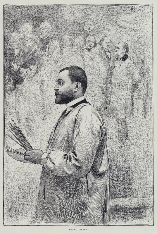 Henri Gervex (litho) alkotó: American School