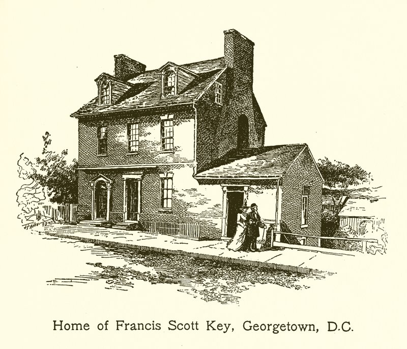Francis Scott Key otthona, Georgetown, D.C alkotó: American School