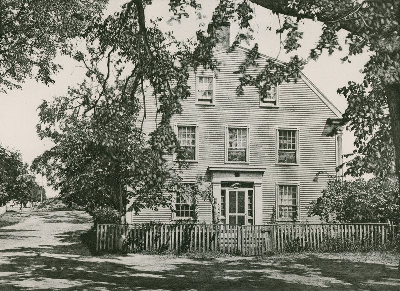 Sir William Pepperell otthona, Maine (fotónyomat) alkotó: American School