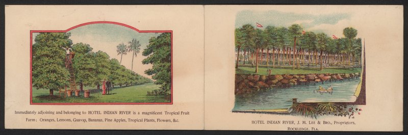 Hotel Trade Card (színes gravírozás) alkotó: American School