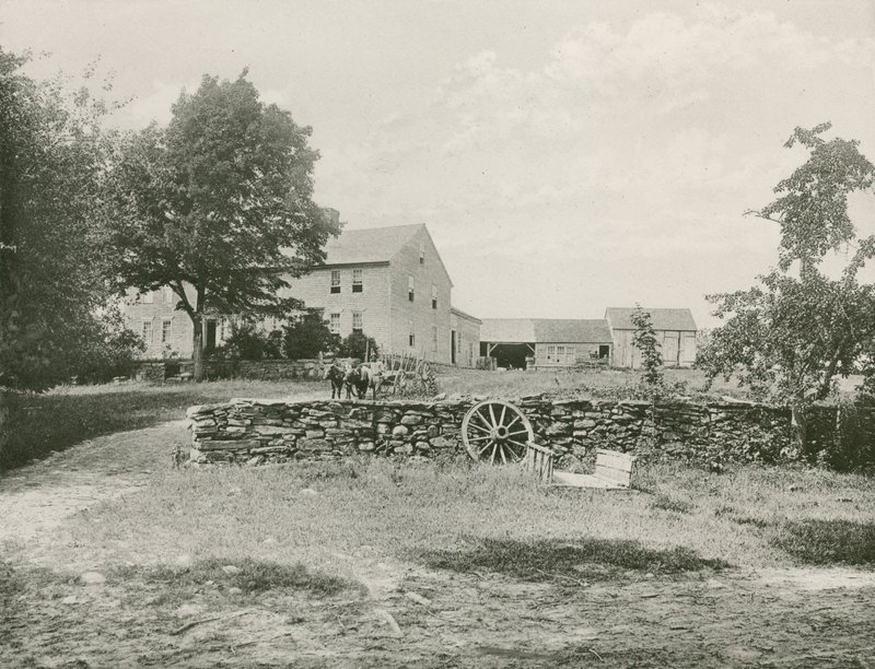 Israel Putnam tábornok háza, Pomfret (fénynyomat) alkotó: American School