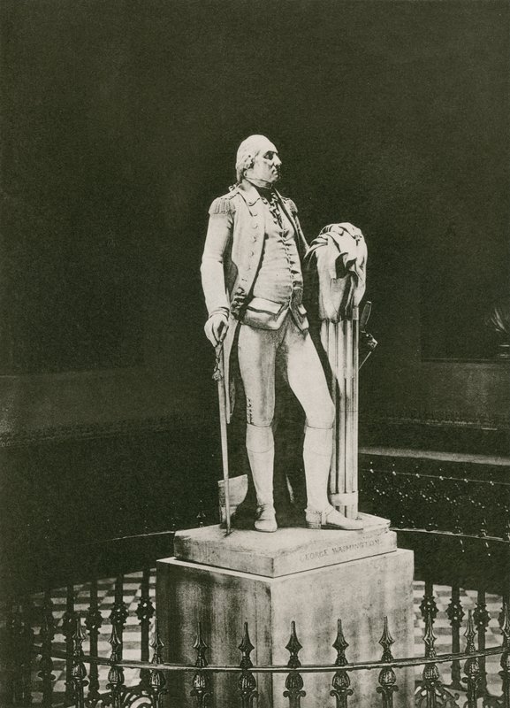 George Washington Hudson szobra (fotónyomat) alkotó: American School