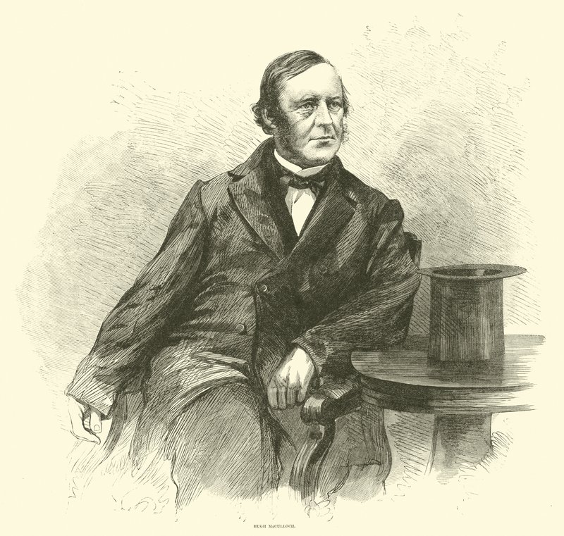 Hugh McCulloch, 1865. április alkotó: American School