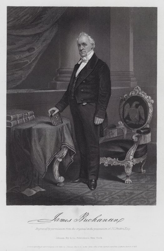 James Buchanan (metszet) alkotó: American School