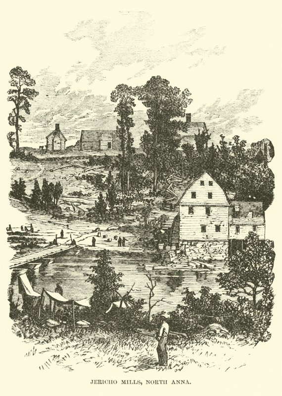Jericho Mills, North Anna, 1864. május alkotó: American School