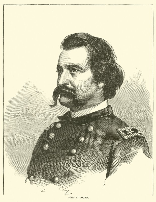 John A Logan, 1863. május alkotó: American School