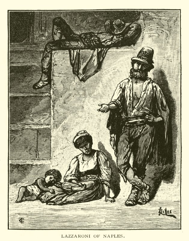 Nápolyi Lazzaroni alkotó: American School