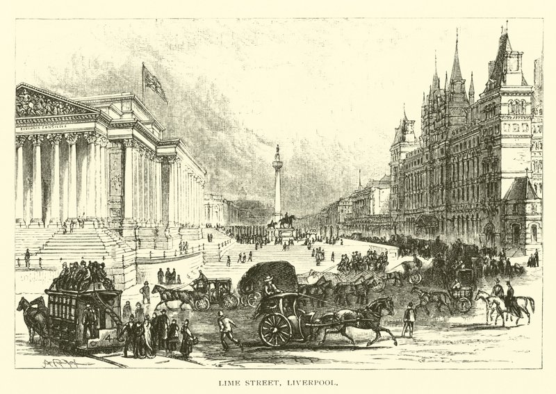 Lime Street, Liverpool alkotó: American School