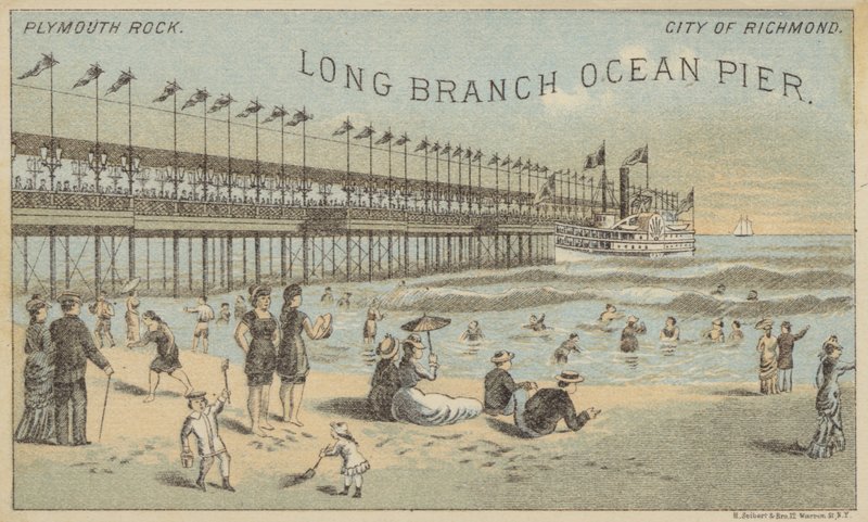 Long Branch Ocean Pier alkotó: American School